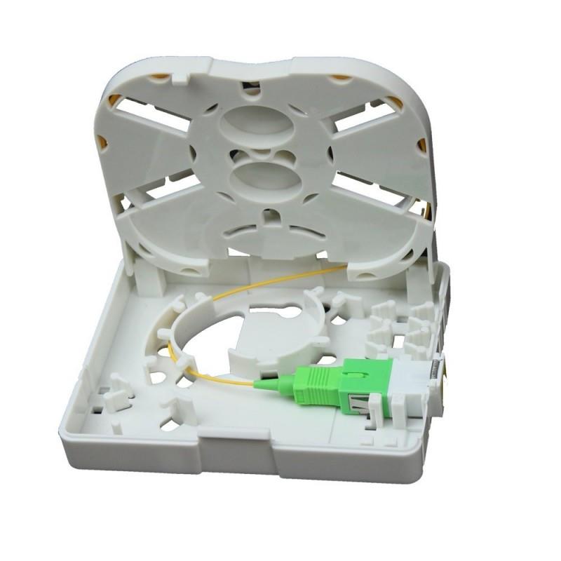 ROSETA PARED 1SC/APC+1PINGTAILSC/APC FTTH