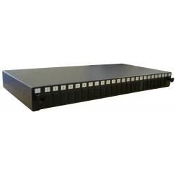 PANEL FO 19" 24SC-LC VAC 1U